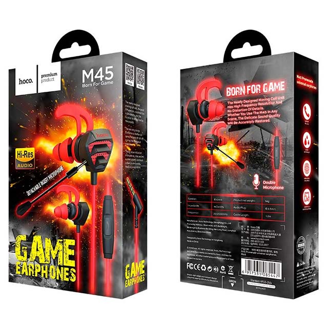 Hoco M45 Gaming სათამაშო ყურსასმენები